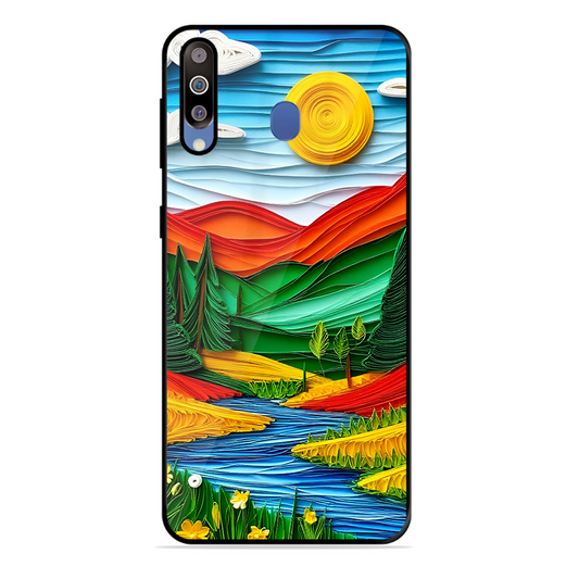 Lake Beauty Printed Protective Phone Cover for Samsung Galaxy M30