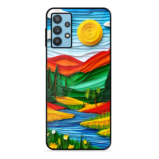 Lake Beauty Printed Protective Phone Cover for Samsung Galaxy M32 5G