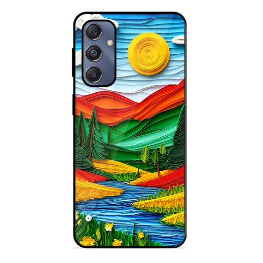 Lake Beauty Printed Protective Phone Cover for Samsung Galaxy M34 5G