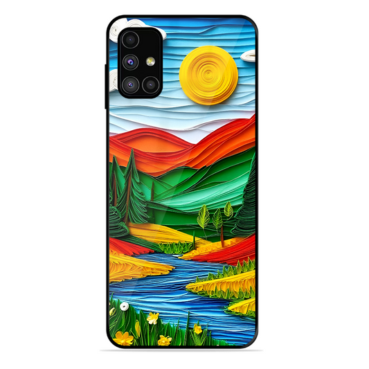 Lake Beauty Printed Protective Phone Cover for Samsung Galaxy M51