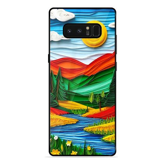 Lake Beauty Printed Protective Phone Cover for Samsung Galaxy Note 8