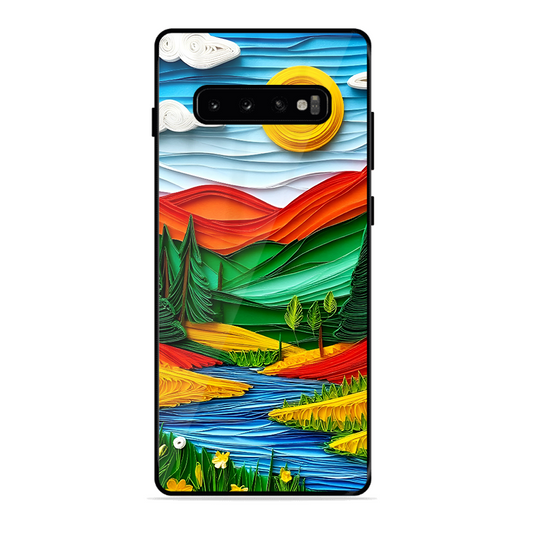 Lake Beauty Printed Protective Phone Cover for Samsung Galaxy S10 Plus