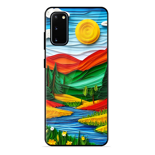 Lake Beauty Printed Protective Phone Cover for Samsung Galaxy S20