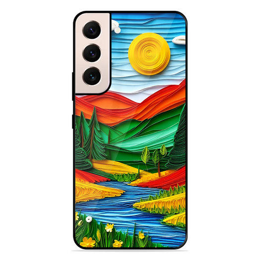 Lake Beauty Printed Protective Phone Cover for Samsung Galaxy S21 Plus