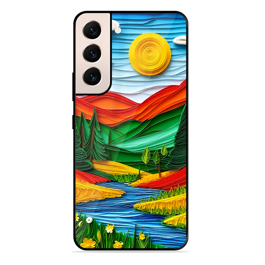 Lake Beauty Printed Protective Phone Cover for Samsung Galaxy S22 5G