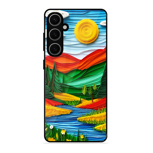 Lake Beauty Printed Protective Phone Cover for Samsung Galaxy S24 Plus 5G