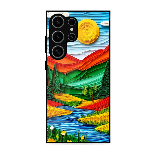 Lake Beauty Printed Protective Phone Cover for Samsung Galaxy S24 Ultra 5G