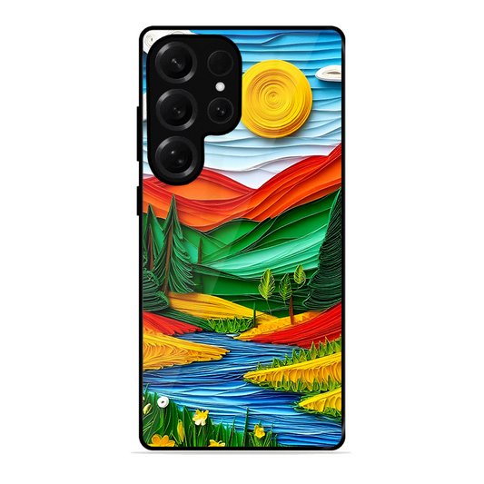 Lake Beauty Printed Protective Phone Cover for Samsung Galaxy S25 Ultra 5G