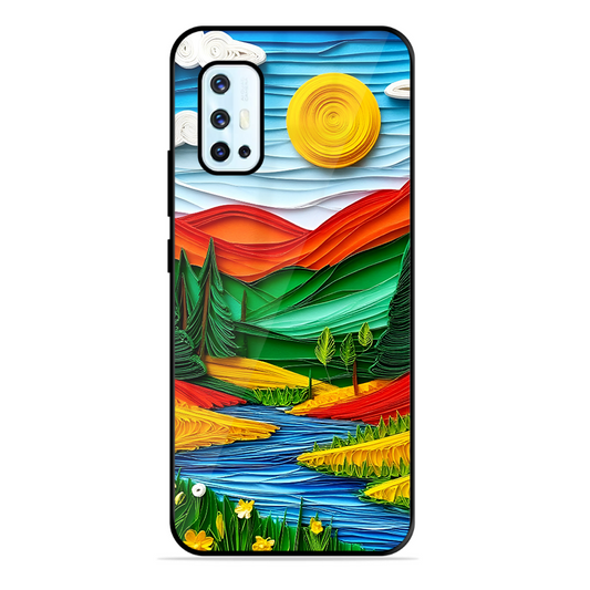 Lake Beauty Printed Protective Phone Cover for Vivo V17