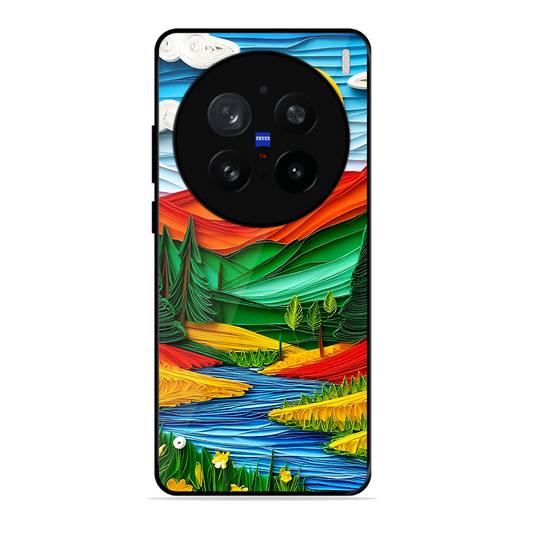 Lake Beauty Printed Protective Phone Cover for Vivo X200 Pro 5G