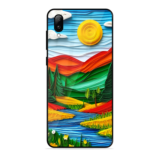 Lake Beauty Printed Protective Phone Cover for Vivo Y97