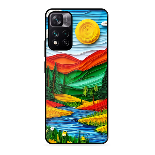 Lake Beauty Printed Protective Phone Cover for Xiaomi Mi 11I 5G