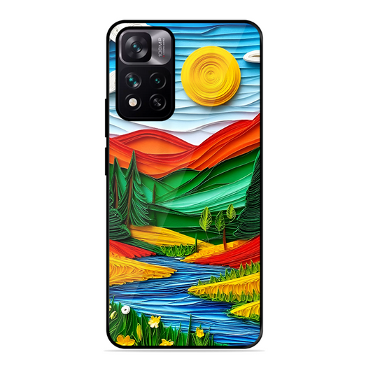 Lake Beauty Printed Protective Phone Cover for Xiaomi Mi 11I Hypercharge 5G