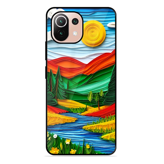 Lake Beauty Printed Protective Phone Cover for Xiaomi Mi 11 Lite