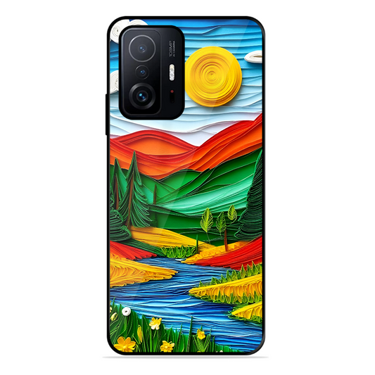 Lake Beauty Printed Protective Phone Cover for Xiaomi Mi 11T Pro 5G