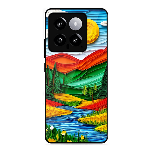 Lake Beauty Printed Protective Phone Cover for Xiaomi Mi 14 5G