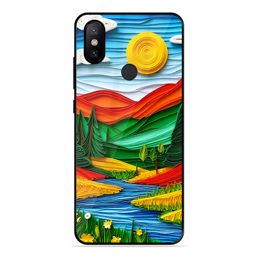 Lake Beauty Printed Protective Phone Cover for Xiaomi Mi A2