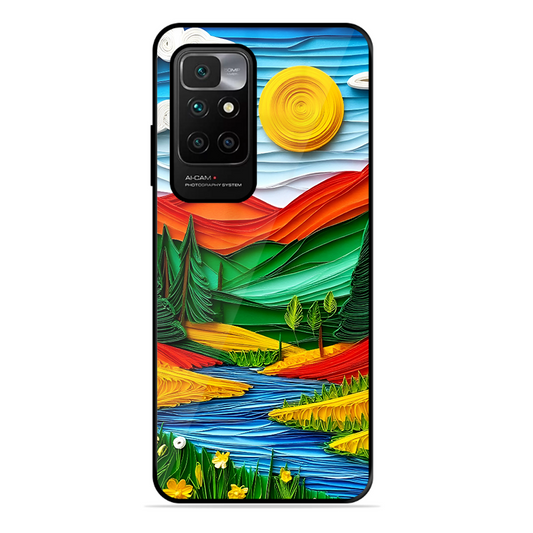 Lake Beauty Printed Protective Phone Cover for Xiaomi Redmi 10 Prime 2022