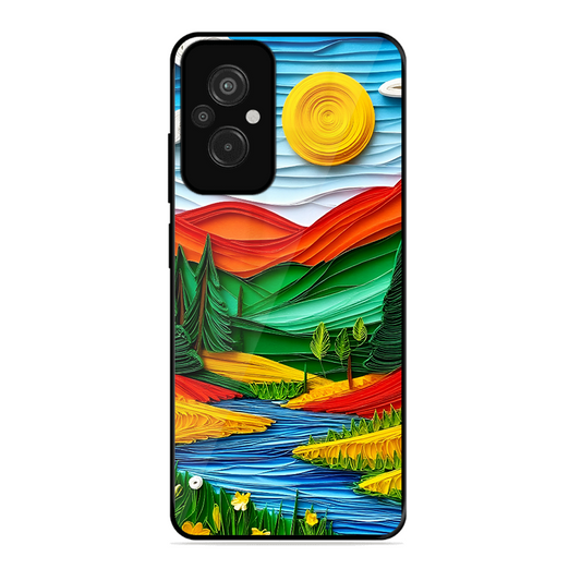 Lake Beauty Printed Protective Phone Cover for Xiaomi Redmi 11 Prime 4G