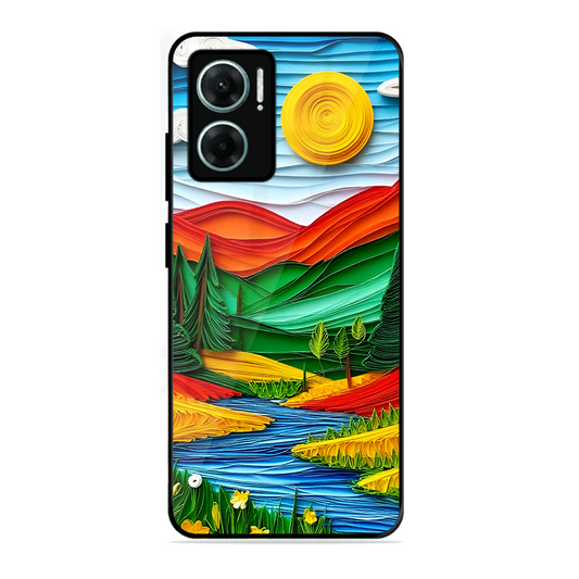 Lake Beauty Printed Protective Phone Cover for Xiaomi Redmi 11 Prime 5G