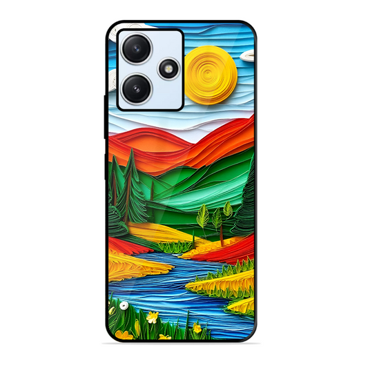 Lake Beauty Printed Protective Phone Cover for Xiaomi Redmi 12 5G