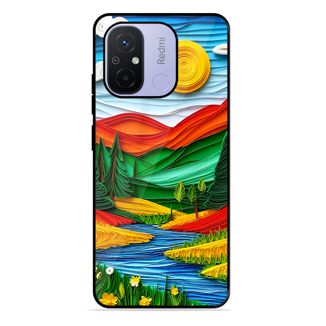 Lake Beauty Printed Protective Phone Cover for Xiaomi Redmi 12C