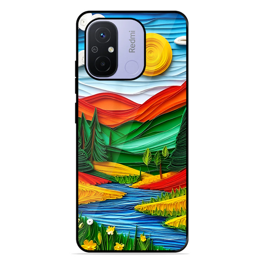 Lake Beauty Printed Protective Phone Cover for Xiaomi Redmi 12C