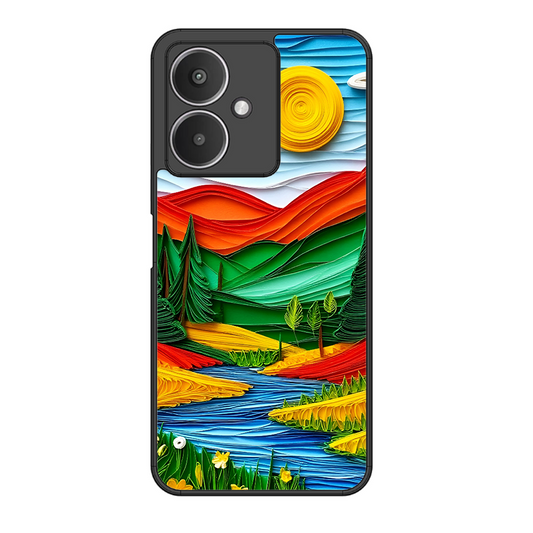 Lake Beauty Printed Protective Phone Cover for Xiaomi Redmi 13C 5G