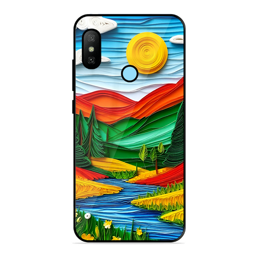 Lake Beauty Printed Protective Phone Cover for Xiaomi Redmi 6 Pro