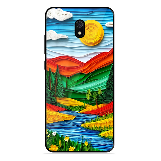 Lake Beauty Printed Protective Phone Cover for Xiaomi Redmi 8A