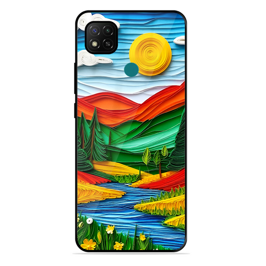 Lake Beauty Printed Protective Phone Cover for Xiaomi Redmi 9 Activ