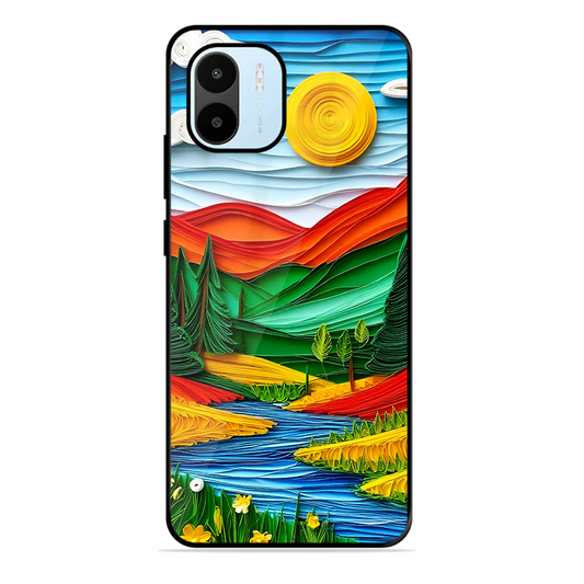 Lake Beauty Printed Protective Phone Cover for Xiaomi Redmi A1 2022