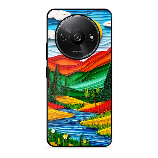Lake Beauty Printed Protective Phone Cover for Xiaomi Redmi A3 2024