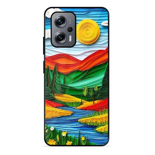Lake Beauty Printed Protective Phone Cover for Xiaomi Redmi K50I 5G