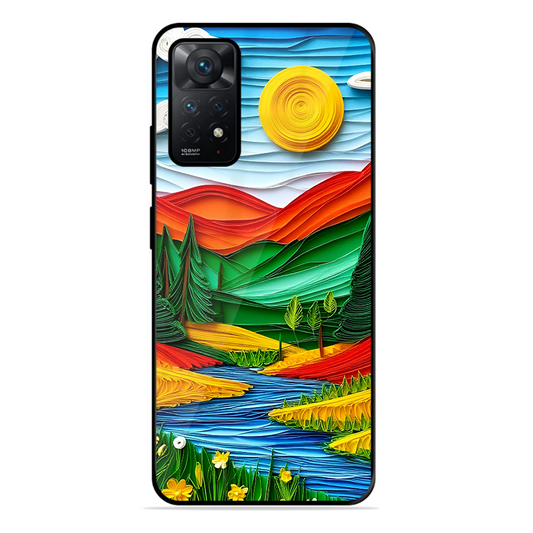 Lake Beauty Printed Protective Phone Cover for Xiaomi Redmi Note 11S