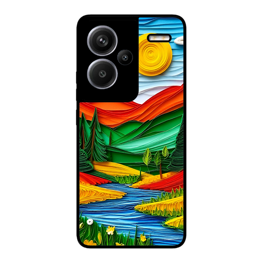Lake Beauty Printed Protective Phone Cover for Xiaomi Redmi Note 13 Pro Plus 5G