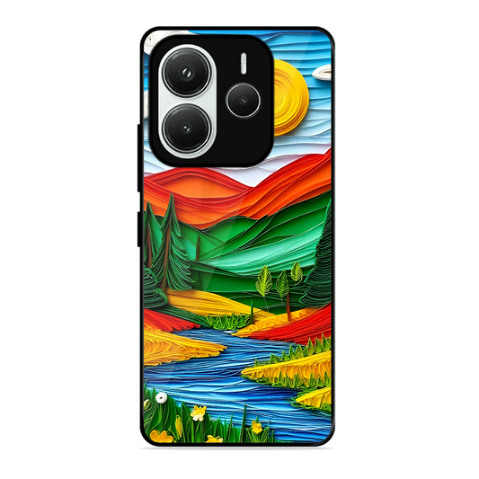 Lake Beauty Printed Protective Phone Cover for Xiaomi Redmi Note 14 5G