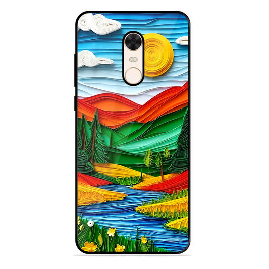 Lake Beauty Printed Protective Phone Cover for Xiaomi Redmi Note 5