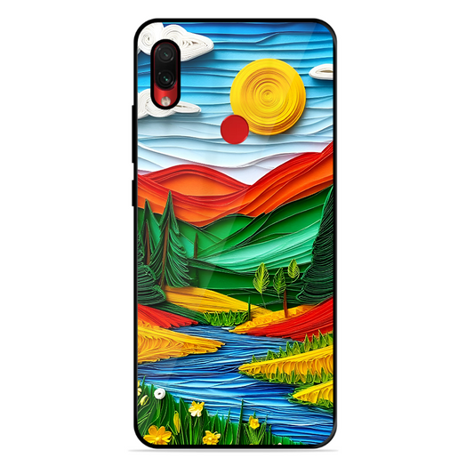 Lake Beauty Printed Protective Phone Cover for Xiaomi Redmi Note 7S