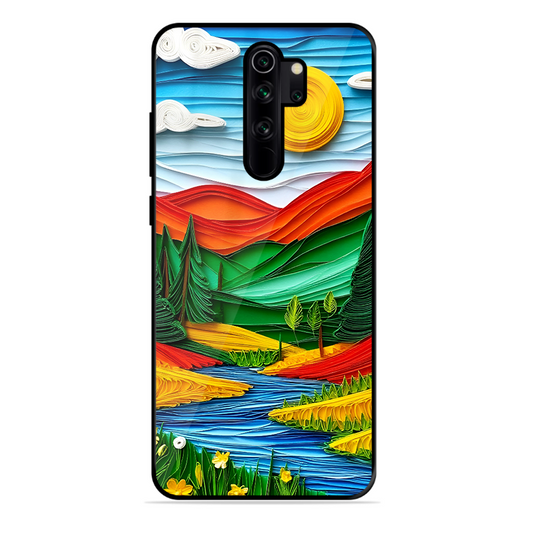 Lake Beauty Printed Protective Phone Cover for Xiaomi Redmi Note 8 Pro