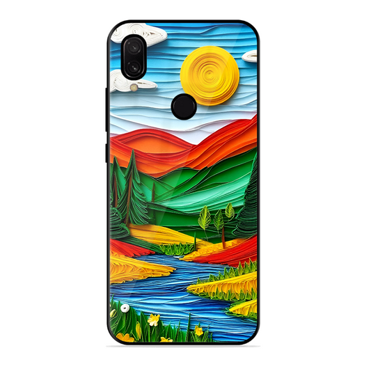 Lake Beauty Printed Protective Phone Cover for Xiaomi Redmi Y3