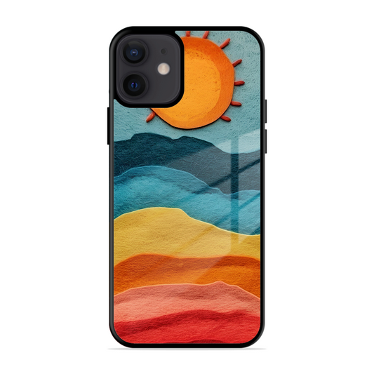 Mountain View Printed Protective Phone Cover for iPhone 12 Mini