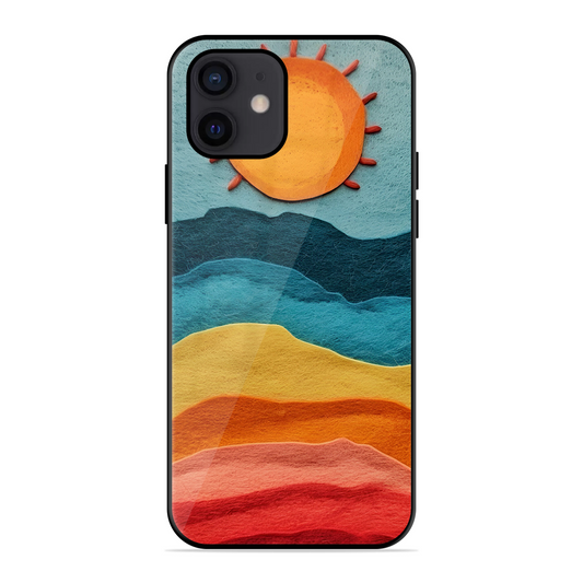 Mountain View Printed Protective Phone Cover for iPhone 12