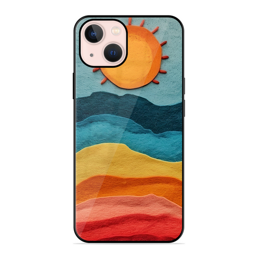 Mountain View Printed Protective Phone Cover for iPhone 13 Mini