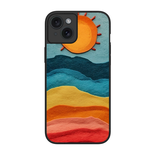 Mountain View Printed Protective Phone Cover for iPhone 15 Plus