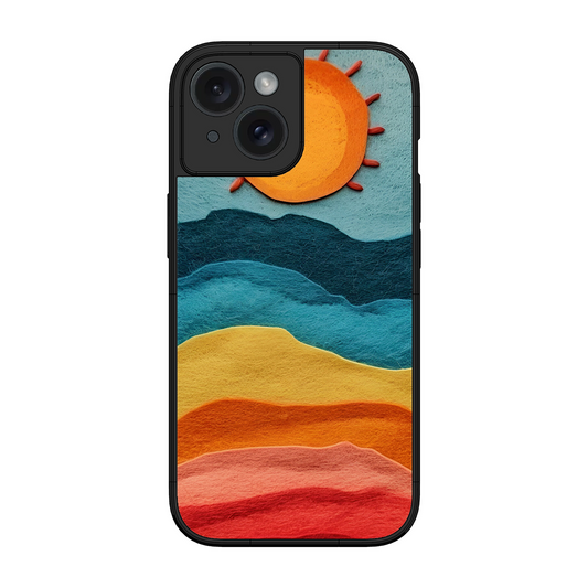 Mountain View Printed Protective Phone Cover for iPhone 15