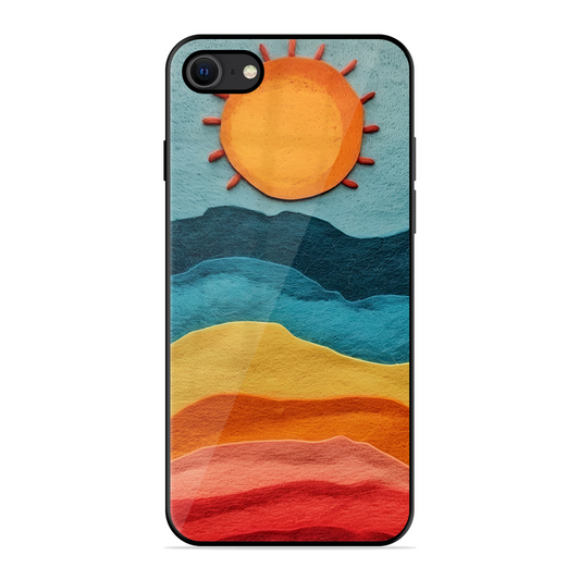 Mountain View Printed Protective Phone Cover for iPhone SE 2020