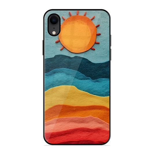 Mountain View Printed Protective Phone Cover for iPhone XR