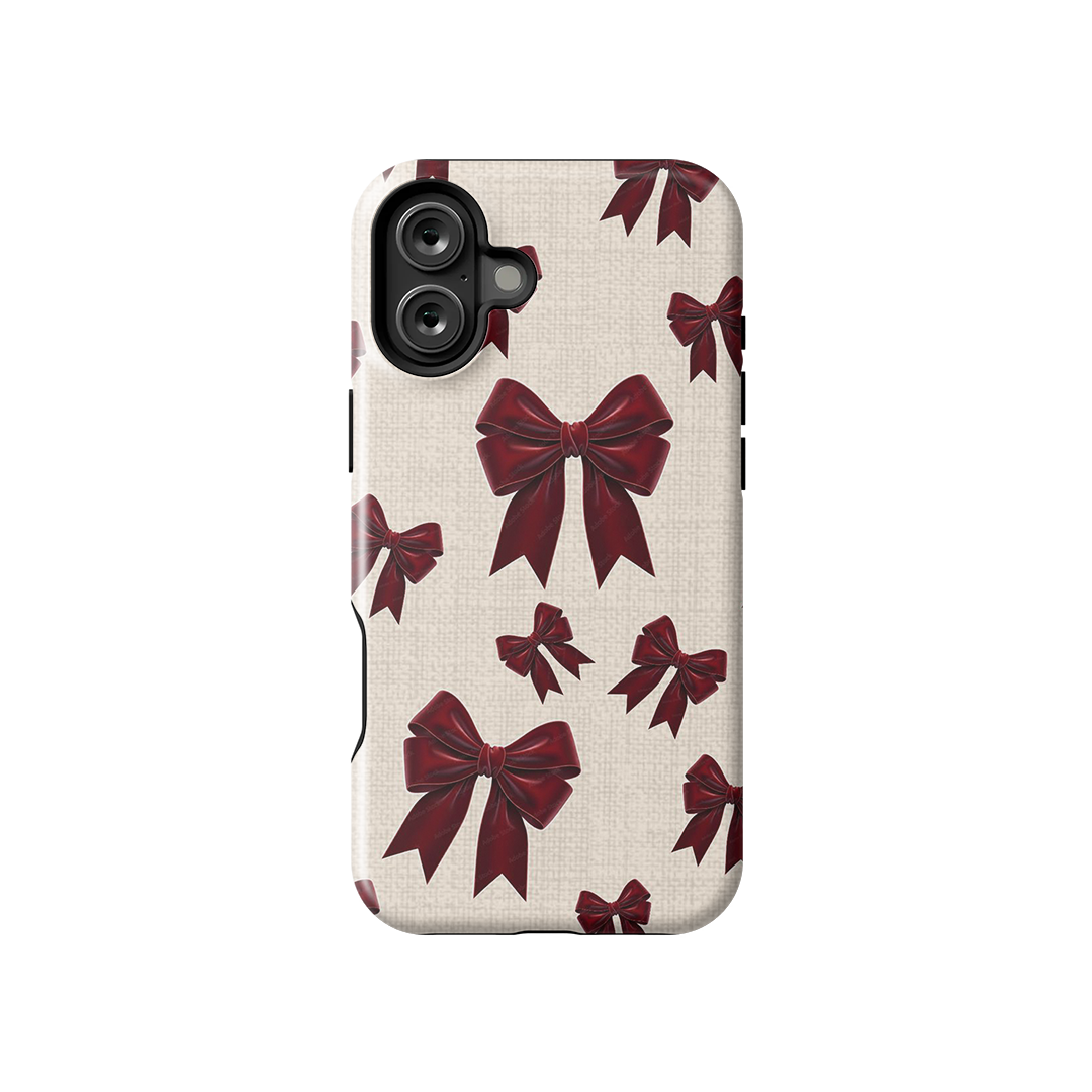 Kadhi Bow Glossy Armoured Case Dual Layer Protection