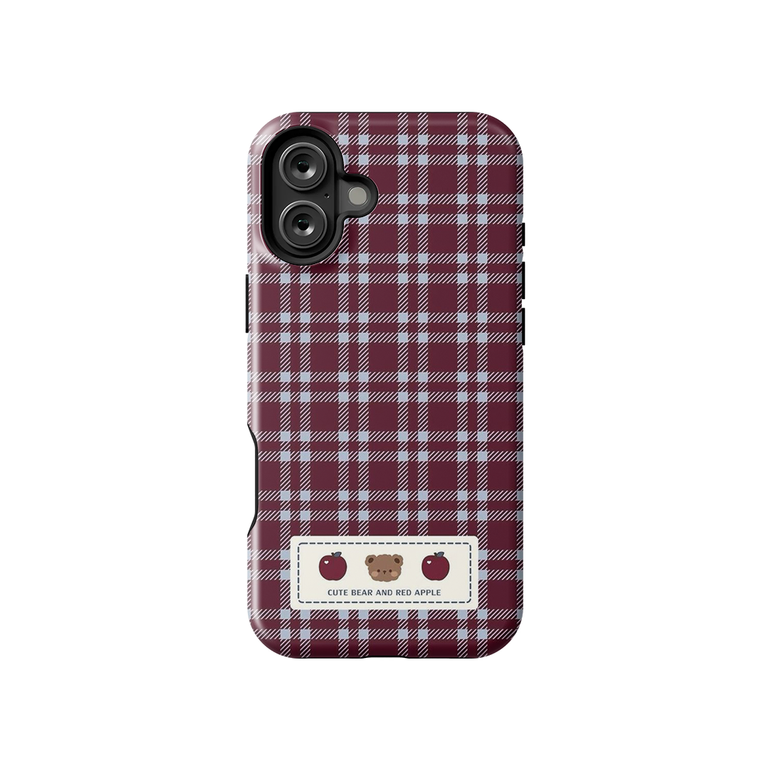 Apple Berry Blush Glossy Armoured Case Dual Layer Protection